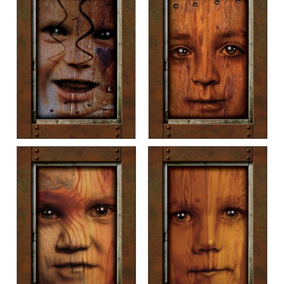 "Kids in Wood 1" - Picture 1 of 1